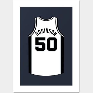 David Robinson San Antonio Jersey Qiangy Posters and Art